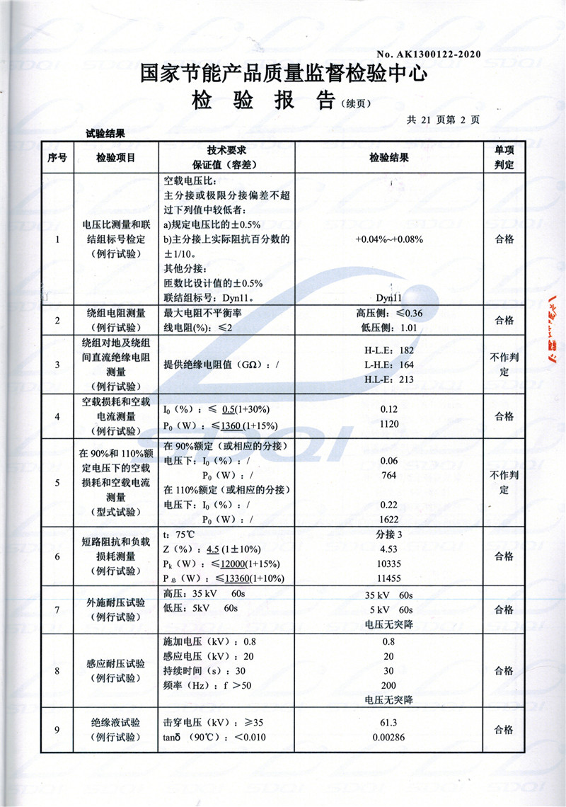 高低压试验报告-S11-1250舒城舒城舒城油浸式变压器-2.jpg